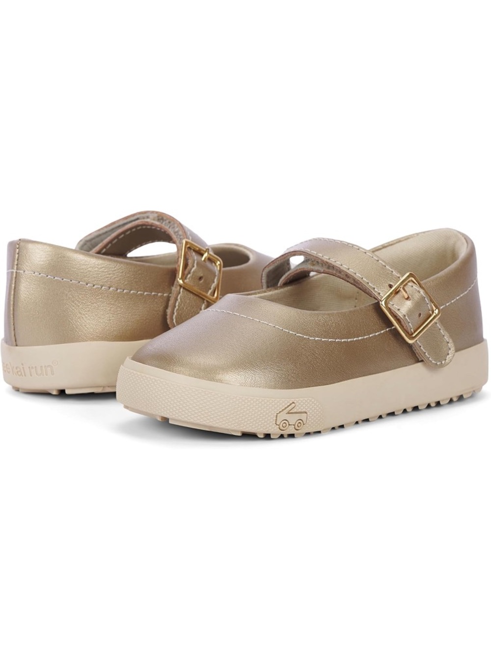 See Kai Run Lucia Gold Mary Janes in size 13.5